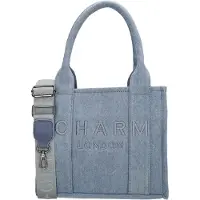 Charm London Handtas/Schoudertas Bond Licht Blauw