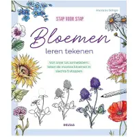 Deltas Stap voor stap bloemen tekenen Boek