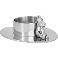 Hilke Collection Hilke X Moomin No.3 kandelaar Vernikkeld messing