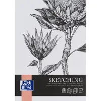Oxford schetsblok, 120 g/m², ft A4, 50 vel