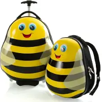 Heys Kinder trolley set 2 stuks. geel