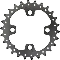 Shimano SLX FC-M675 Kettingblad 24T – 2x10-speed – 64 mm BCD – Staal – Zwart
