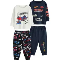 Next Nachtkledij navy / rood / zwart / offwhite