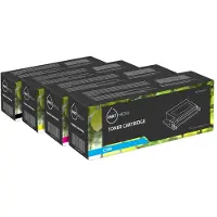 Inktmedia Geschikt set voor HP 216A: HP W2410A, W2411A, W2413A, W2412A zwart + 3 kleuren van