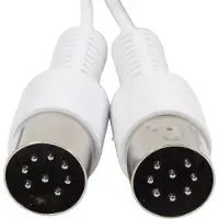 BOSSCOM DIN 8-pins / Powerlink PL4 kabel voor B&O | wit | 5 meter