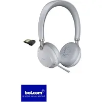 Yealink Bluetooth Hoofdtelefoon BH72 Lite UC Lichtgrijs USB-A (Draadloze), Kantoorheadset, Grijs