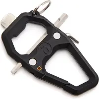 3 Legged Thing Toolz Multi-function Carabiner Tool Black - zak 20 stuks