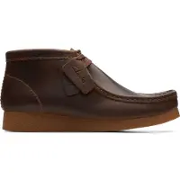 Clarks WallabeeEVO BT Heren Veterschoenen - Leer - Bruin