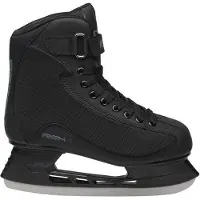 Roces - RSK 2 - IJshockeyschaatsen - Schaatsen Heren - Zwart - Stevige Constructie & RVS IJzer - Maat EU 46