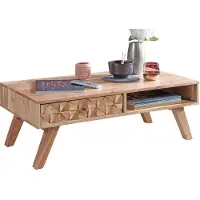 Wohnling Salontafel REWA acaciahout 95 cm breed
