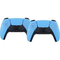 Sony PlayStation 5 Manette DualSense Sans Fil Starlight Blue Lot de 2