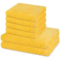 Ross Sonstiges 4 X handdoek 2 X douchehanddoek - in set 6 pack Carre