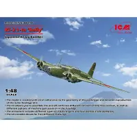ICM Modelbouwpakket Auto - 48196 Mitsubishi Ki-21-Ia Sally Plane Plastic - 1:48 - Modelbouw