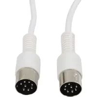BOSSCOM DIN 8-pins / Powerlink PL8 kabel voor B&O | wit | 0,50 meter