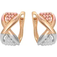 NAEMI Oorbellen goud / rose-goud / zilver