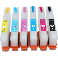 Inktmedia Geschikt Epson 24XL (T2438 T2428) multi pack Navulbare cartridges (met ARC chip) van