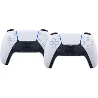 Sony PlayStation 5 DualSense Manette Sans Fil Blanc Lot de 2