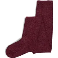 Mp Denmark Meisjes Beenmode Glitter Tights - Bordeaux - Maat 70