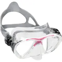 Cressi Big Eyes Evolution Crystal Diving Mask Transparant,Roze