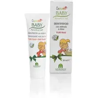 Cucciolo Biologische Baby & Peuter tandpasta - Rood Fruit - 50 ml. - Voordeelset 2 stuks!!