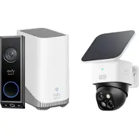 Eufy Security E340 Video Doorbell + HomeBase 3 + SoloCam S340 - Bundelvoordeel