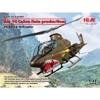 ICM Modelbouwpakket Helikopters - 32061 AH-1G Cobra (late production) US Attack Helicopter Plastic - 1:32 - Modelbouw