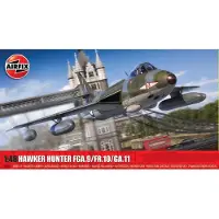 Airfix Modelbouwpakket Militaire voertuigen - 09192 Hawker Hunter FGA.9/FR.10/GA.11 Plastic - 1:48 - Modelbouw