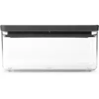 Brabantia TASTY+ stapelbare pot 1,5 liter Donkergrijs