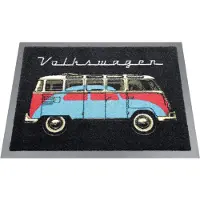 Volkswagen VW Deurmat Samba & Beetle 50 X 75 cm