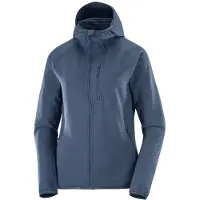 Salomon - Women's Essential Lightwarm - Fleecevest L, blauw
