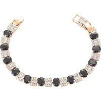 NAEMI Armband goud / zwart / transparant