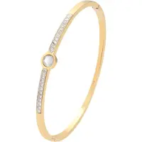 NAEMI Armband goud / transparant
