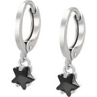 Gaya Oorbellen zwart / zilver