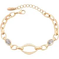 NAEMI Armband goud / transparant