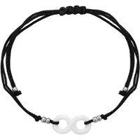 NAEMI Armband zwart / wit