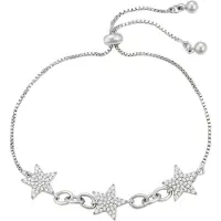 Faina Armband zilver / transparant