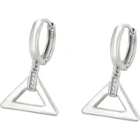 NAEMI Oorbellen zilver / transparant
