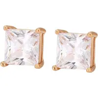NAEMI Oorbellen rose-goud / wit