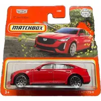 Matchbox 2021 CADILLAC CT5-V RACING RED 72/100 METAL (1:64) SHORT CARD