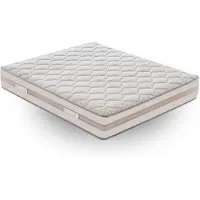 ILoveSleep - Matras RELAX 100x200 Pocketvering Matras - Dikte 25 cm - Premium Kwaliteit - Ergonomisch - Gemiddeld - 5 cm traagschuim