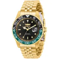 Invicta Pro Diver 36043 Heren Horloge - Quartz Uurwerk - Roestvrij Staal met zwarte Wijzerplaat - 40mm