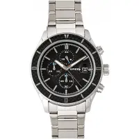 Breed Maverick chronograaf armbandhorloge met datum