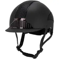 QHP Paardrijcap Detroit Zwart