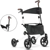 Mooiys Luxe Rollator Opvouwbaar Met Zitfunctie En Rugleuning