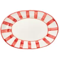 Pick a Poppy New Classic Serveerschaal 28 Cm Wijnrood - Schalen Keramiek Bordeaux - C062821AW25-418