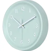 Sensahome Wandklok Oslo - Modern Scandinavisch Design - Ronde Klok - Ø25cm - Turquoise