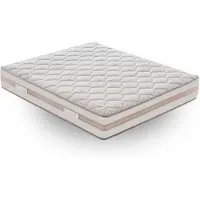 ILoveSleep - Matras RELAX 140x200 Pocketvering Matras - Dikte 25 cm - Premium Kwaliteit - Ergonomisch - Gemiddeld - 5 cm traagschuim