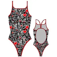 Turbo Love 2012 Thin Strap Swimsuit Zwart 9-10 Years Meisje