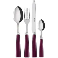 Sabre - Icône bestekset 4-delig Aubergine - Besteksets