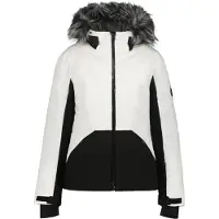 Icepeak - Dames ski jassen - Eveleth W Blanc Optique voor Dames - Maat 36 FI - Wit